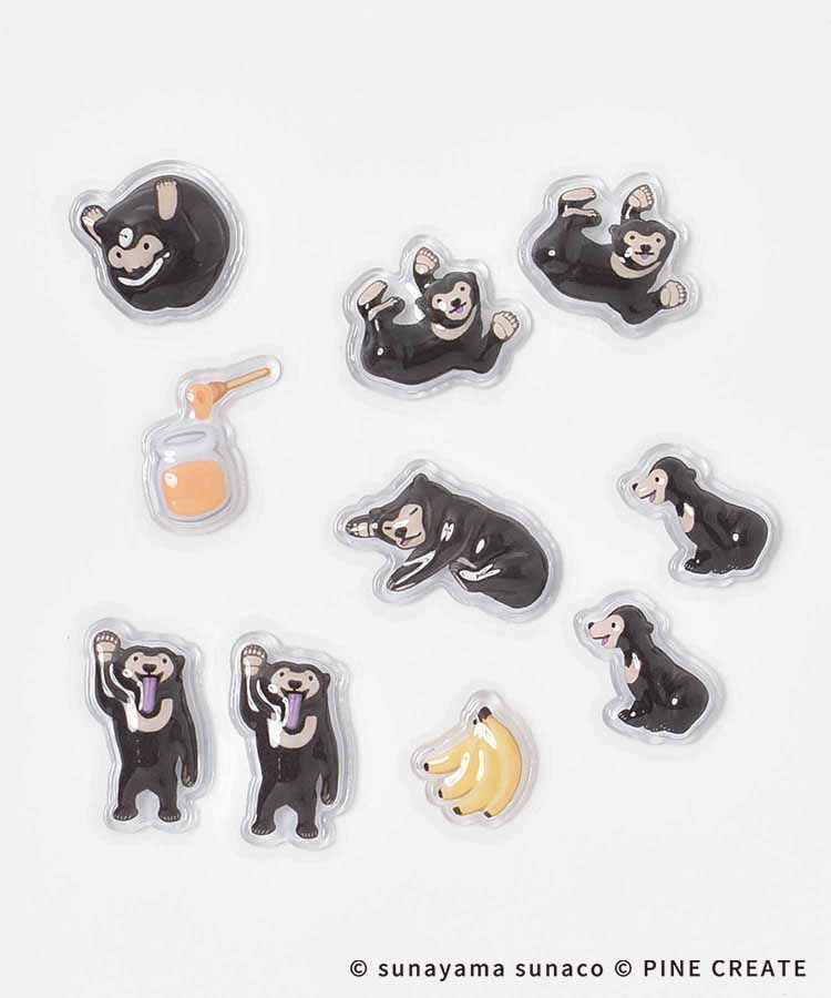 kumagotoぷくdecoシール