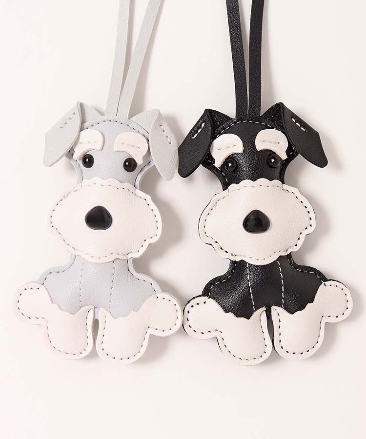 シュナウザーモチーフチャーム