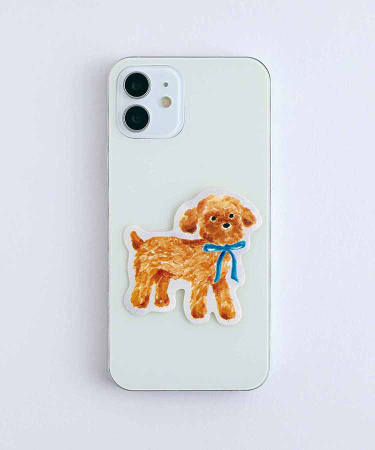 利光春華ステッカー