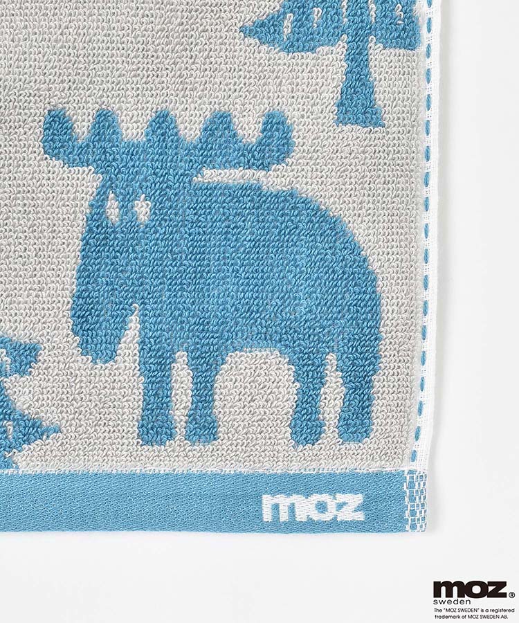MOZジャガードフォレストハンカチ