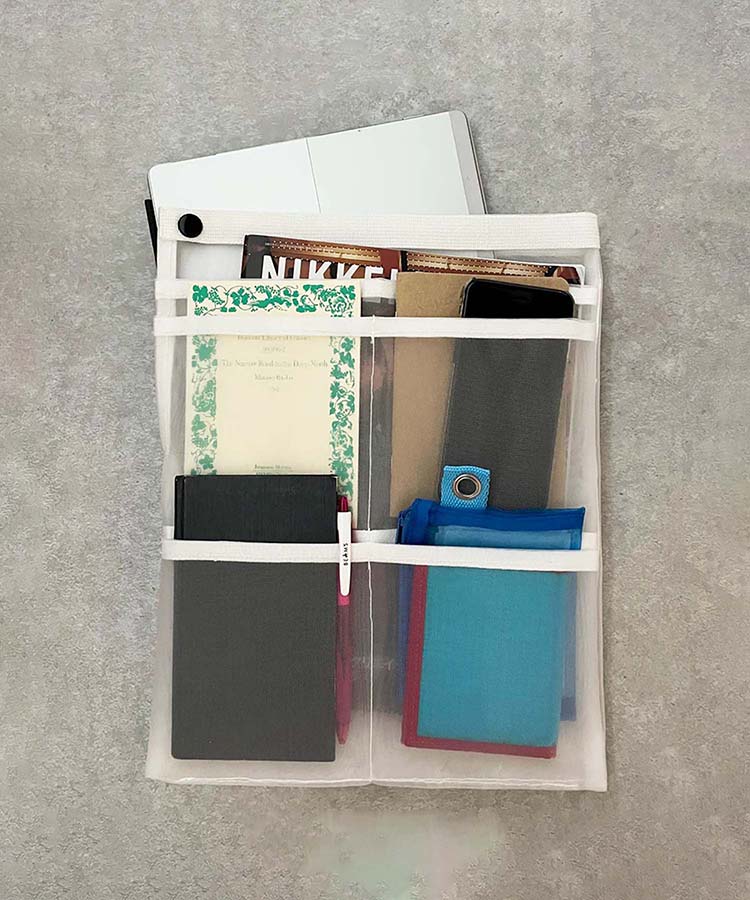 メッシュバッグインバッグA4縦