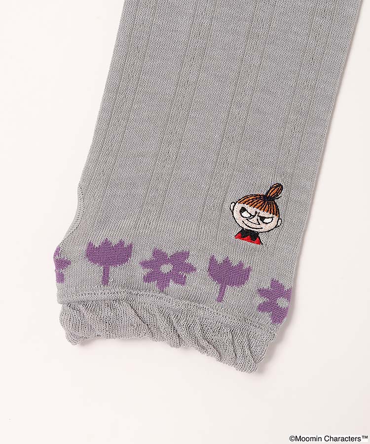 冷感花柄リトルミイ 刺繍ロンググローブ