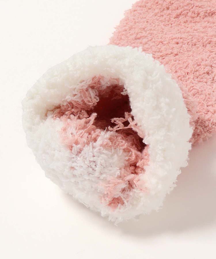 いちごマスコットつきルームソックス