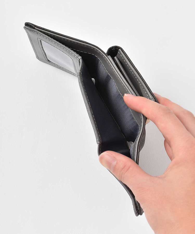 メタリックミニ財布