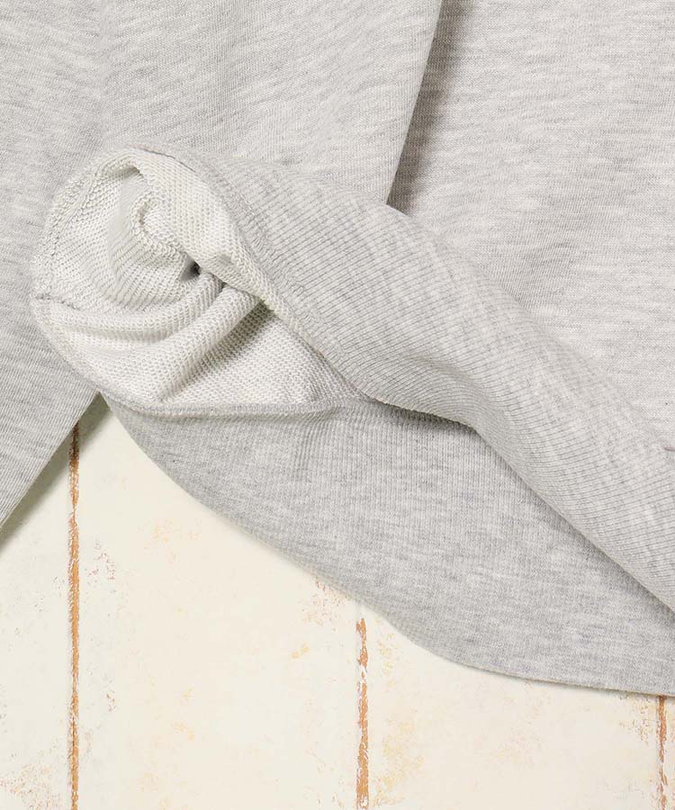 le petaleトラネコフラワー刺繍スウェット