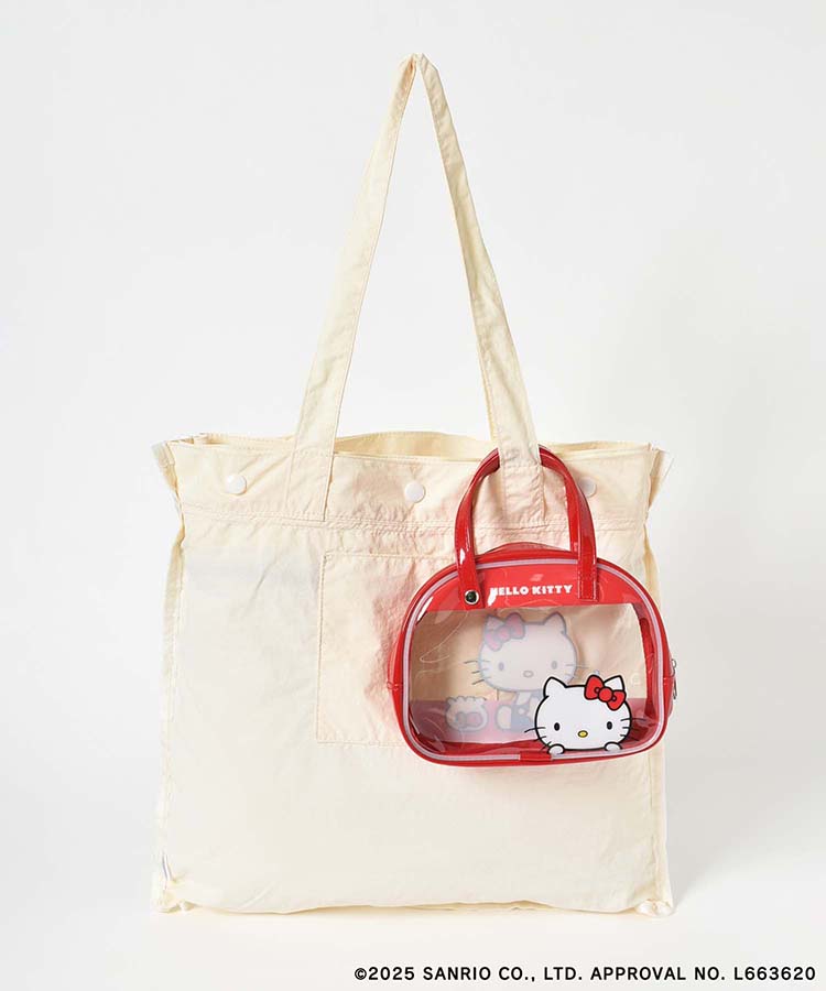 【WEB限定】サンリオキャラクターズ ボストンバッグ風ポーチ	