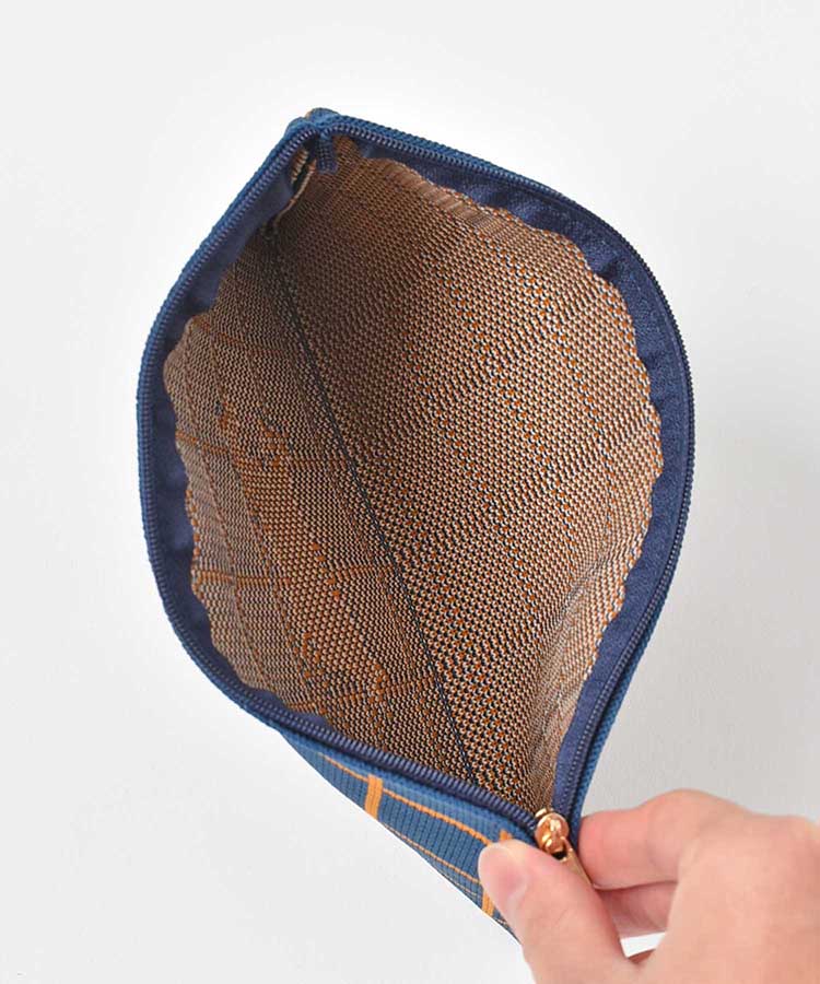 オリジナル柄ニットポーチ