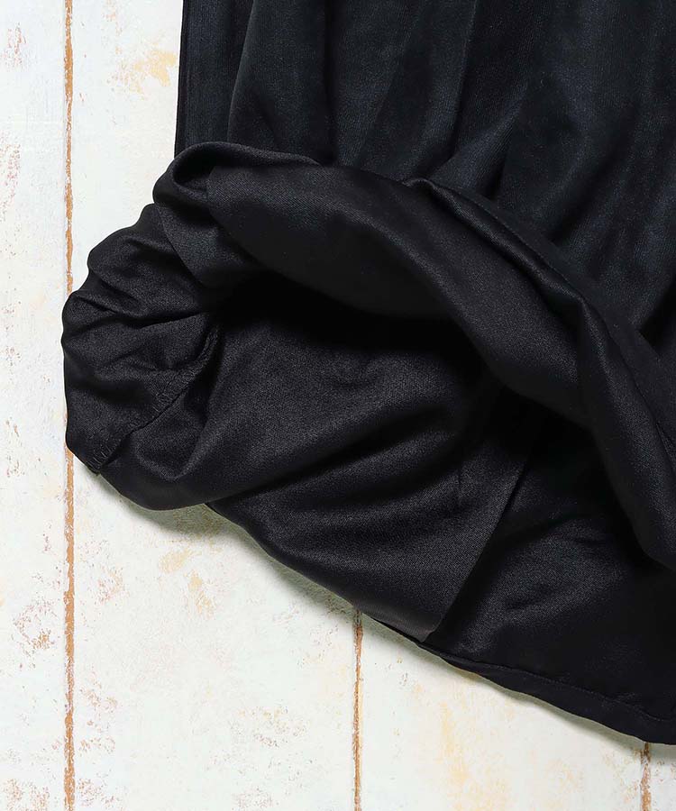 コーデュロイコクーンワンピース