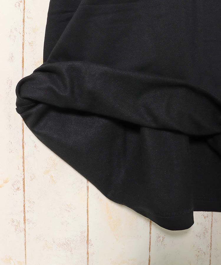 裏起毛ハイネックワンピース