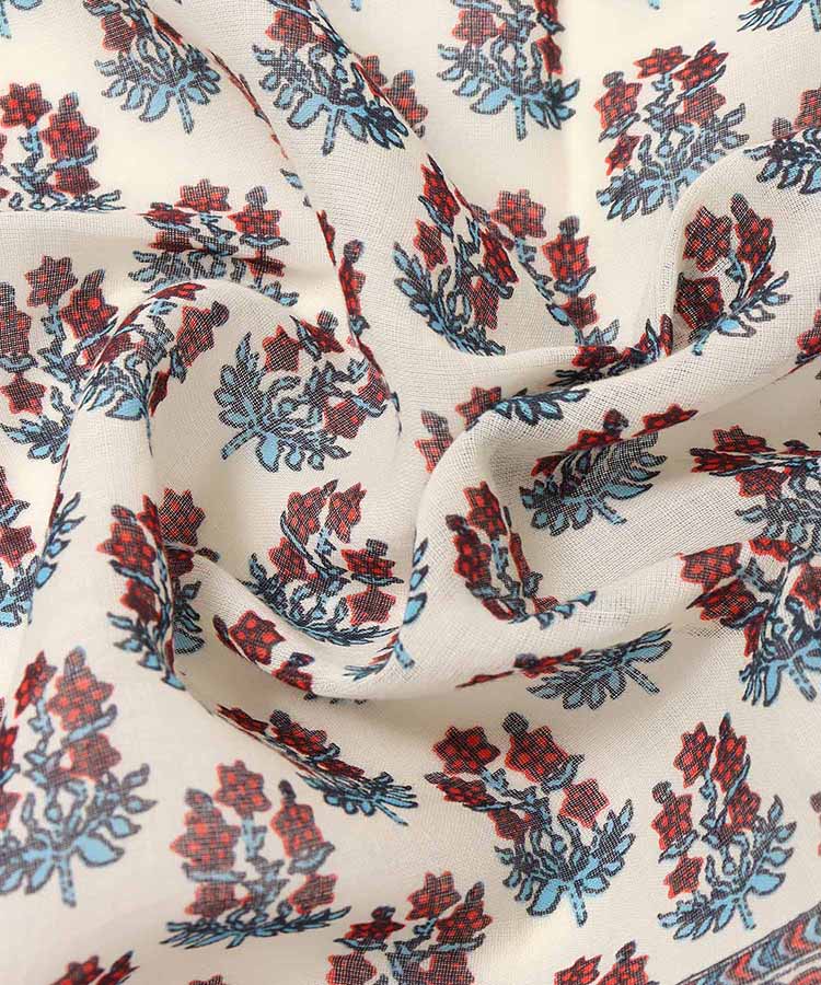 レトロフラワーオーバーサイズスカーフ