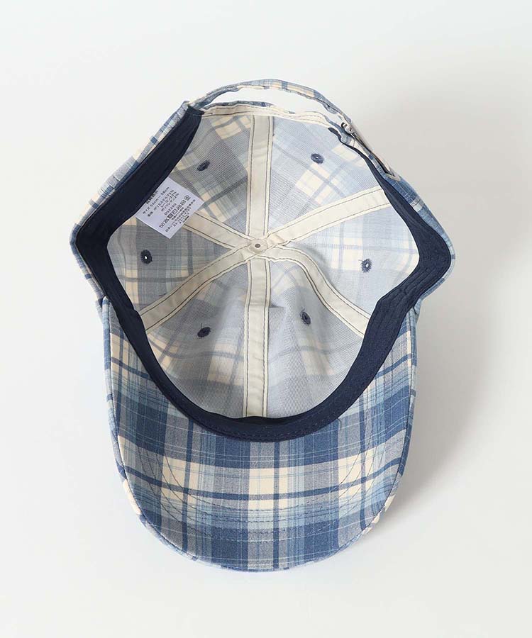 チェックキャップ