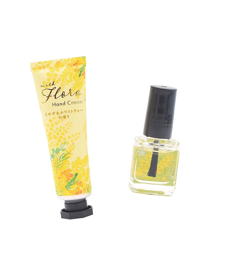 ウィズフローラミモザハンドクリーム&ネイルオイルセット