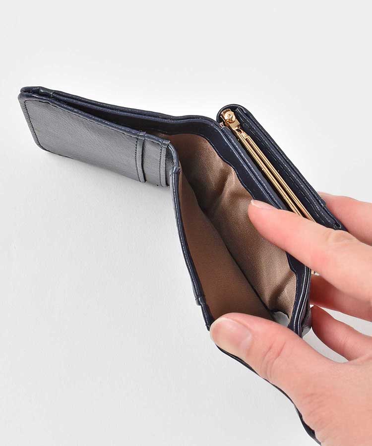 ボヌールがま口財布