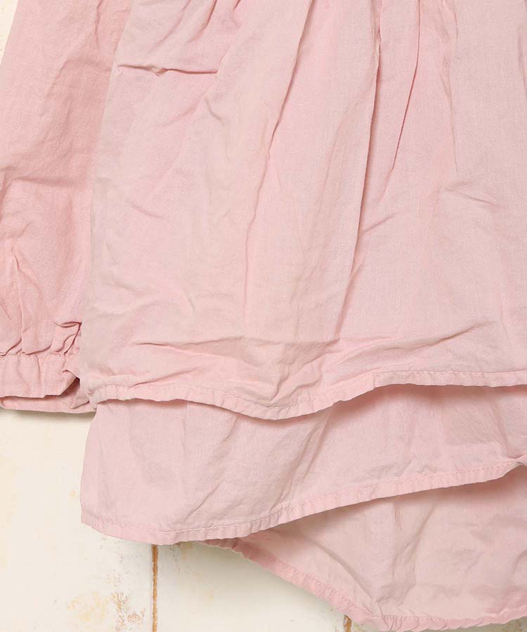 コットンリネンブラウス