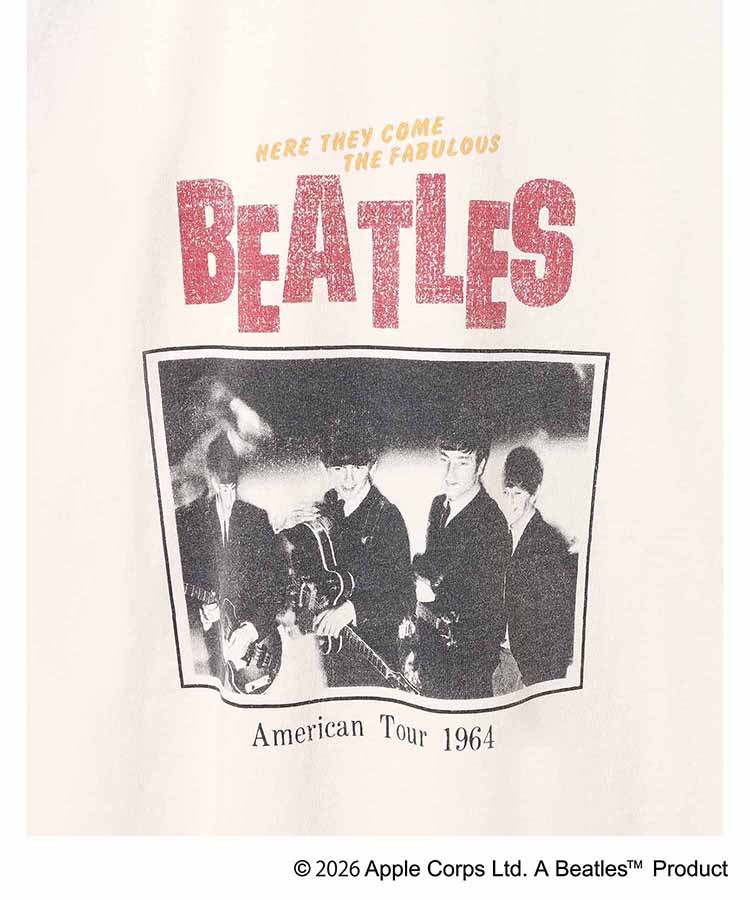 THE BEATLESツアーラグランTシャツ