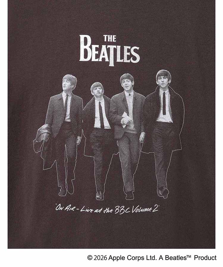 THE BEATLESレコードプリントTシャツ