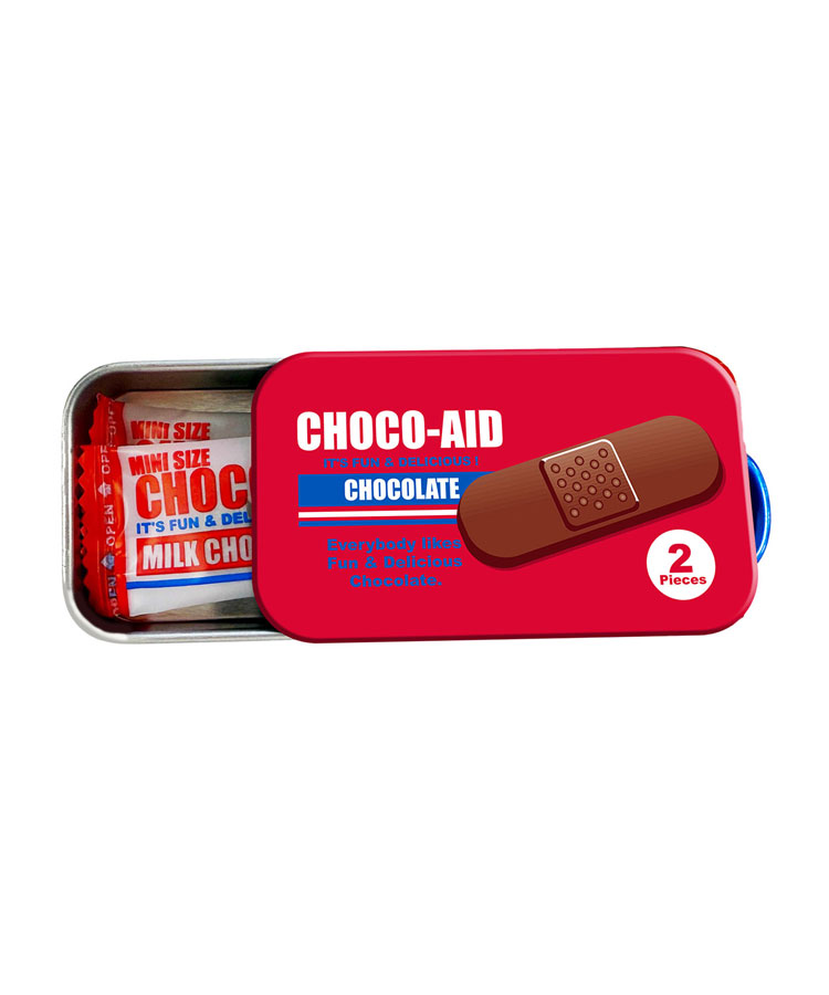 チョコエイド カラビナ付きミニミニティン