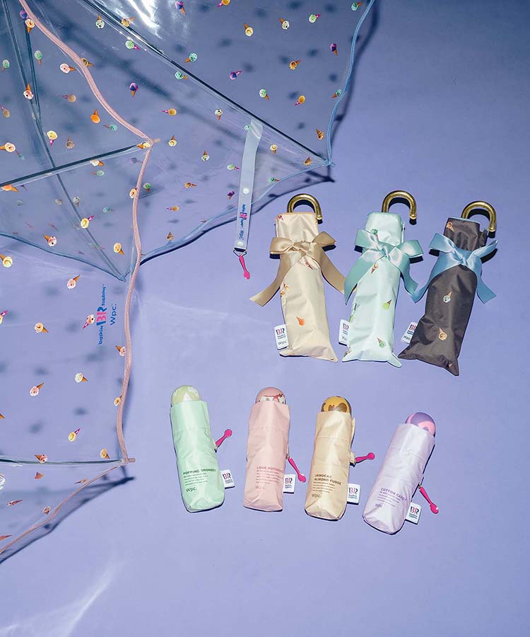 [ビニール傘]サーティワン アイスクリーム × Wpc. アイスクリームパターンアンブレラ