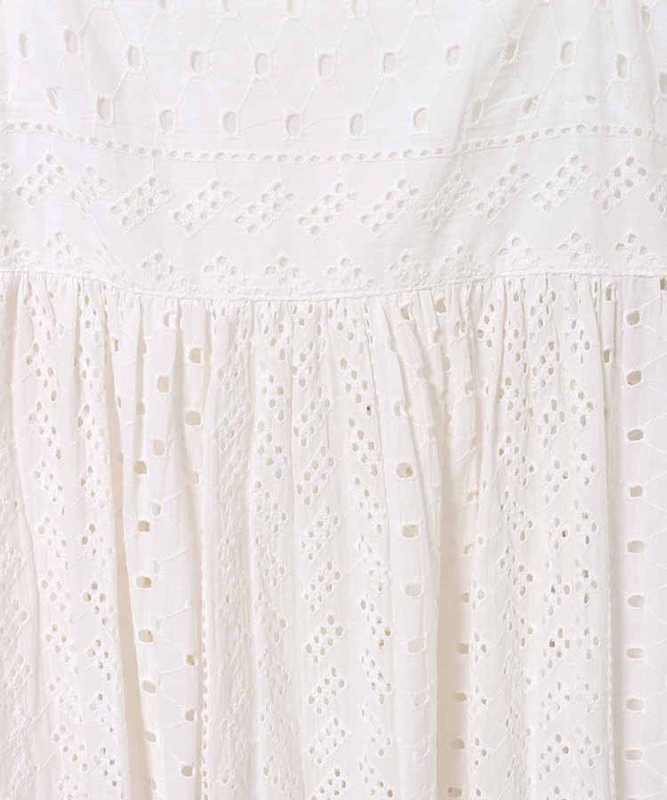 シフリー刺繍キャミワンピース