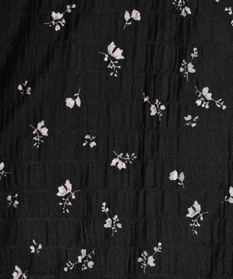 プチフラワーフリルブラウス