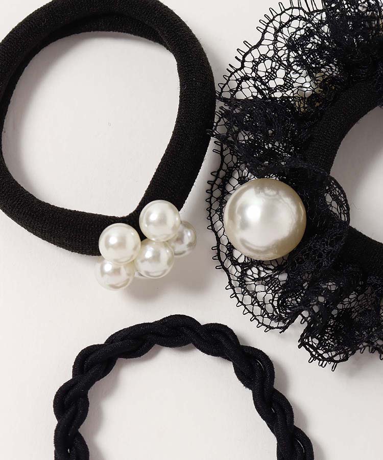 feeleeフラワーパールポニーセット