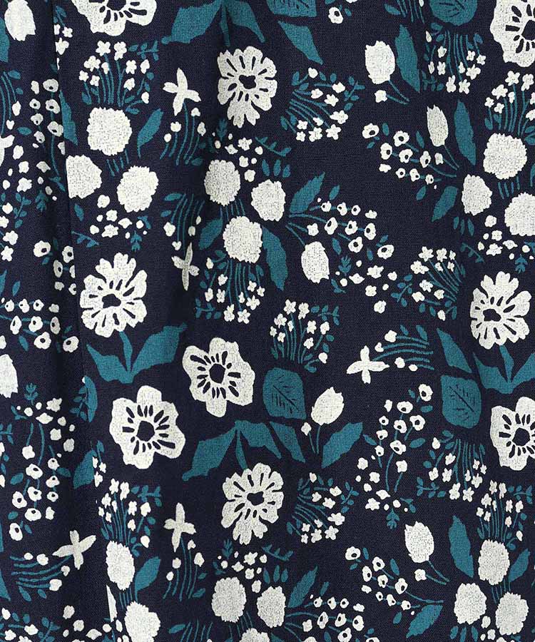 総柄プリントチュニック