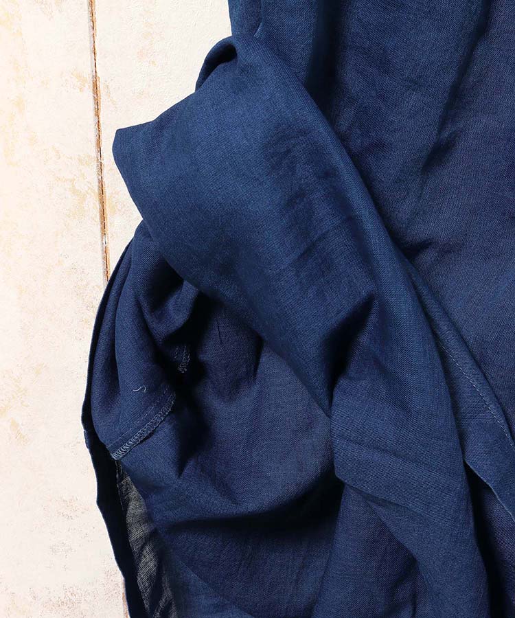 コットンガーゼデニムキャミワンピース