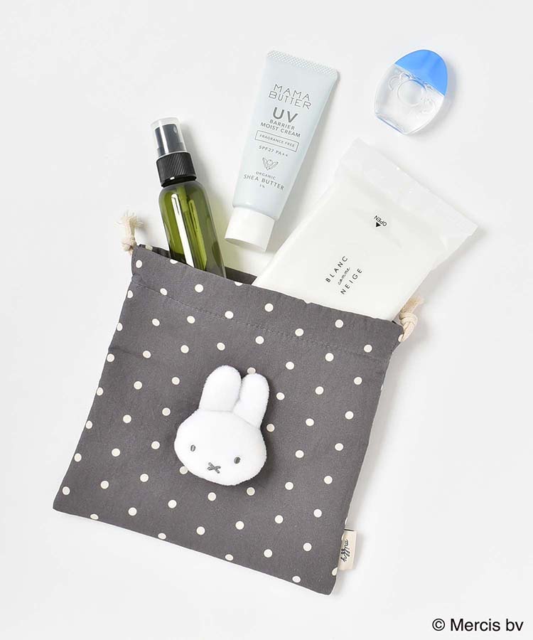 【WEB限定】MIFFY DOT&MASCOT巾着