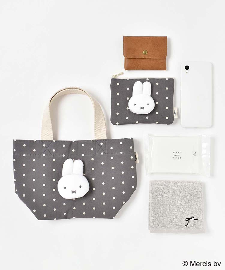 【WEB限定】MIFFY DOT&MASCOTトートバッグ