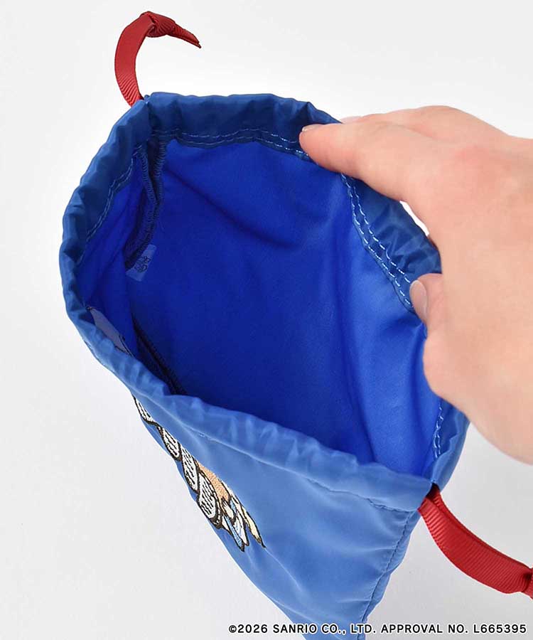 【WEB予約 3/4～順次発送】SANRIO CHARACTERS BASIC刺繍巾着