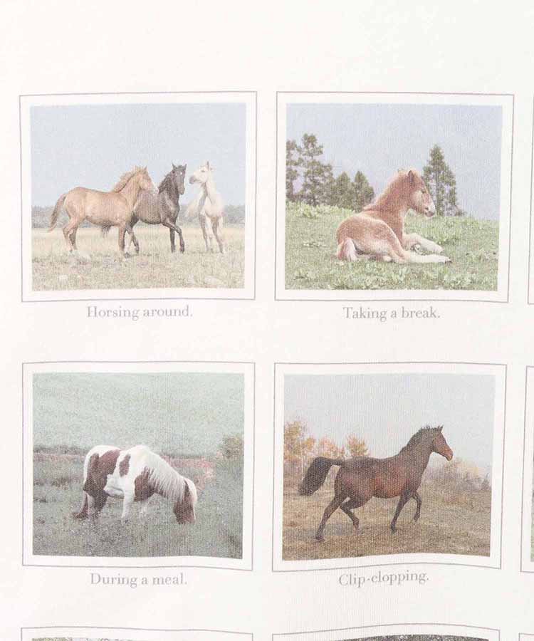 HORSEフォトTシャツ