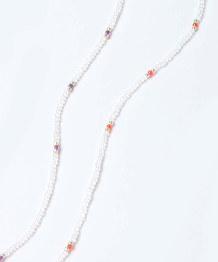 lepetaleフルーツビーズネックレス