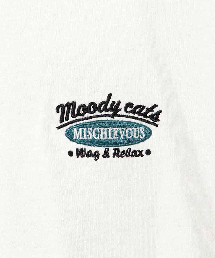 のんびりcat刺繍Tシャツ