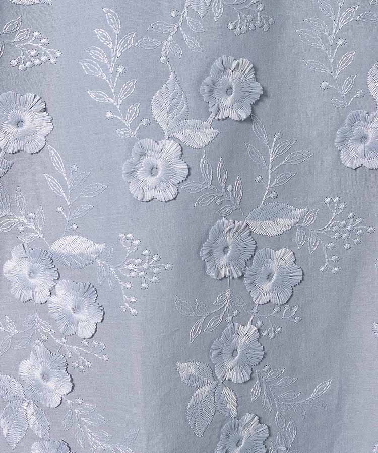 フラワー3D刺繍TシャツNO2