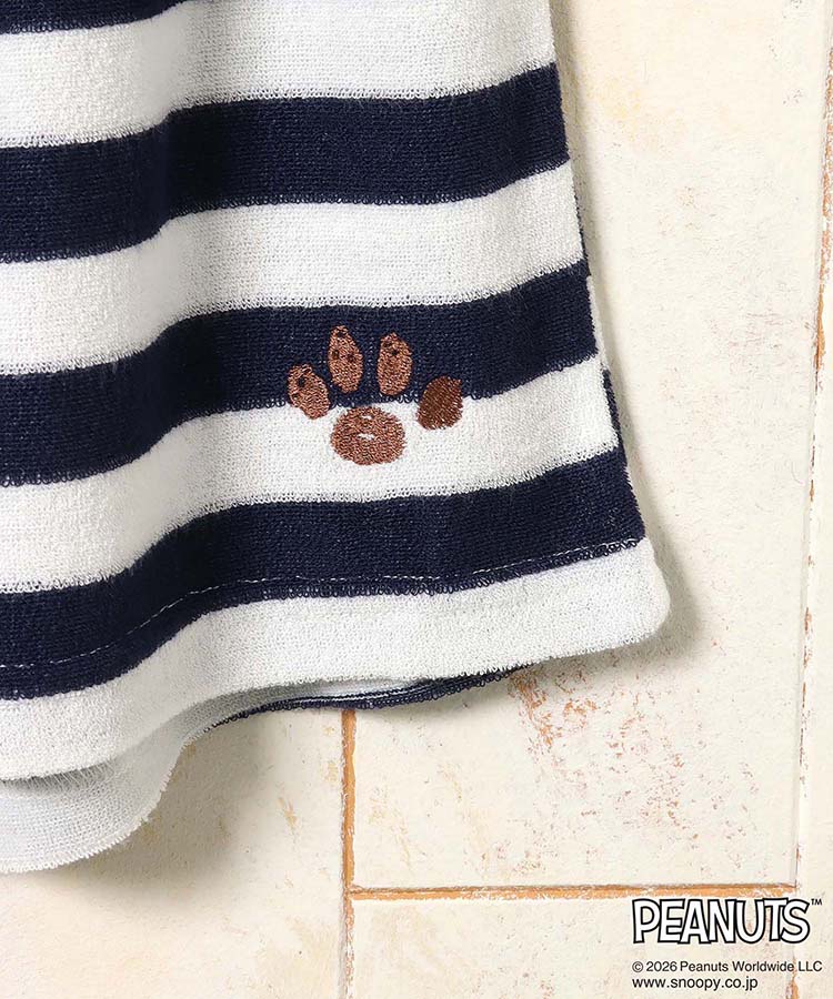 スヌーピー 半袖パイルルームウェア上下セット