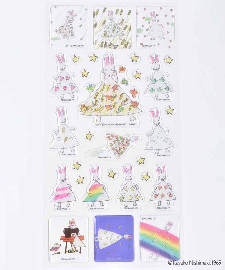 わたしのワンピース2クリアぷっくりシール