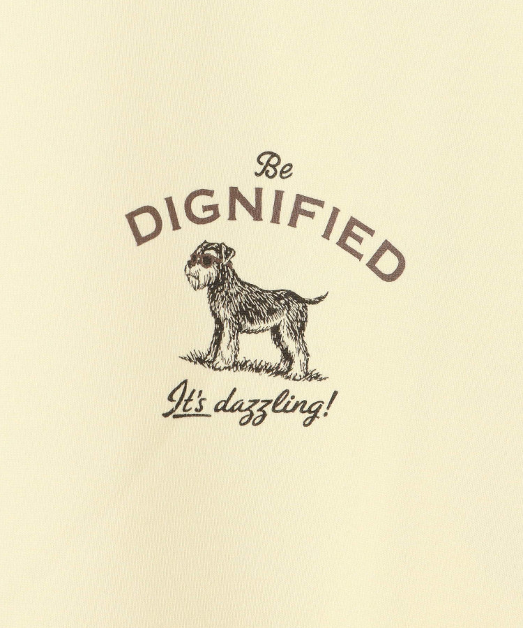 dogイラストプリントTシャツ
