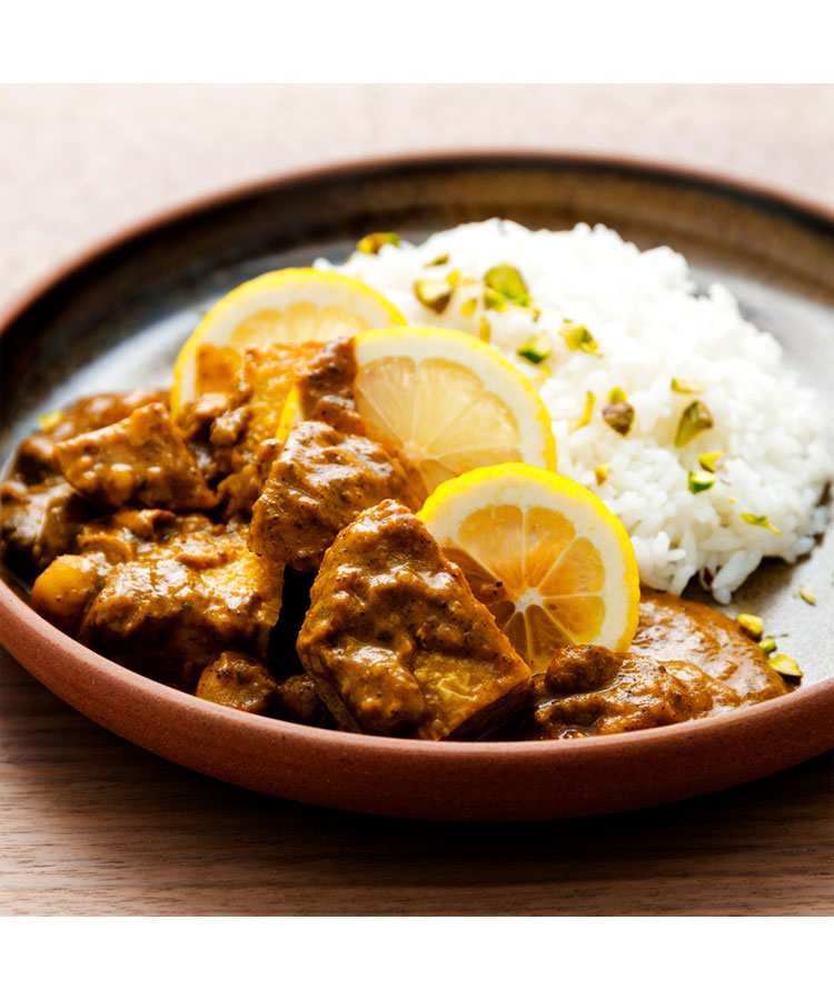 GOOD CACAO ピスタチオ＆瀬戸内レモンのマッサマンカレー