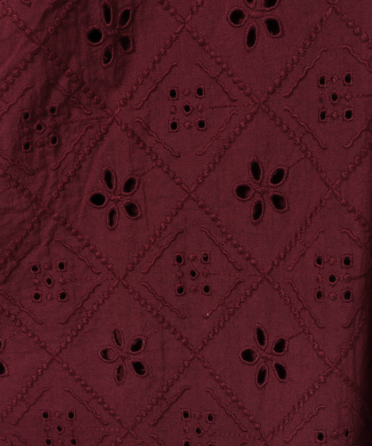 シフリー刺繍プルオーバー