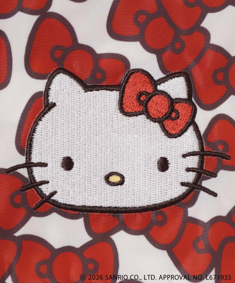 【WEB限定】HELLO KITTY RIBBON ミニフラットポーチ