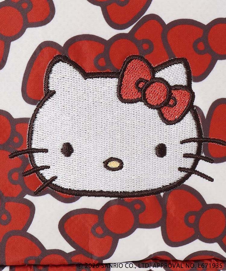 【WEB限定】HELLO KITTY RIBBON スクエアポーチ