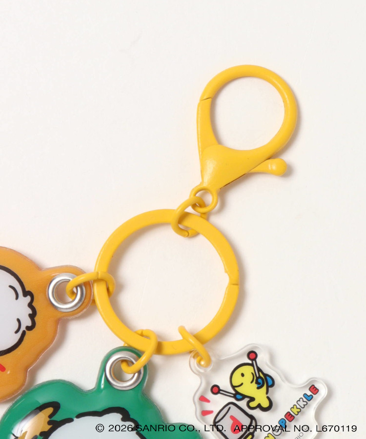 【WEB予約 8/8～順次発送】レトロサンリオキャラクターズ 3連キーホルダー