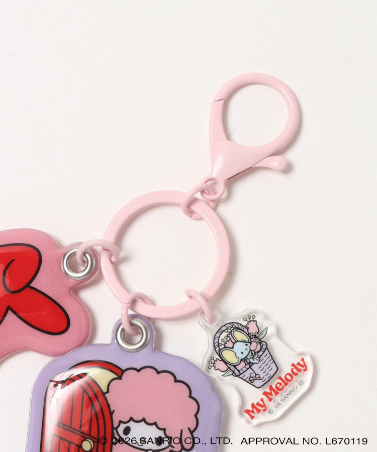 【WEB予約 8/8～順次発送】【WEB限定】レトロサンリオキャラクターズ 3連キーホルダー