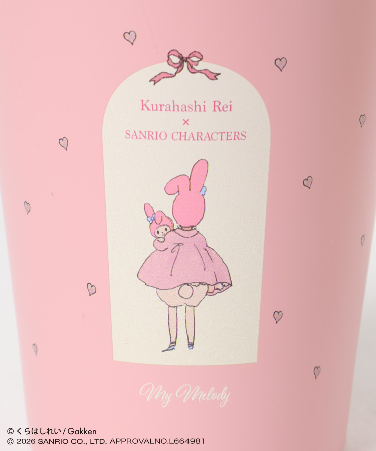 【WEB限定】くらはしれい×サンリオキャラクターズ ステンレスタンブラー