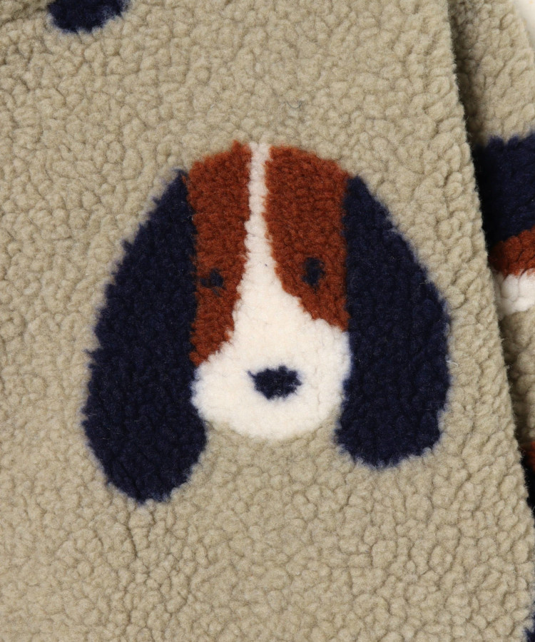 dogボアブルゾン