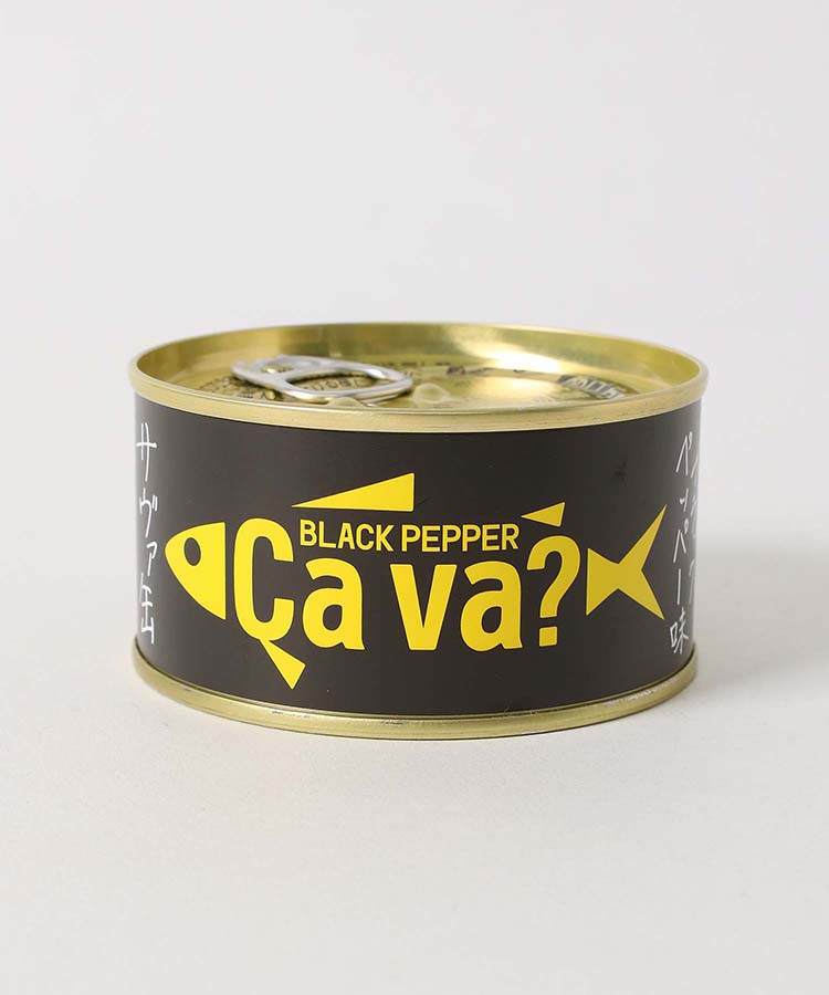 CAVA缶国産サバのブラックペッパー風