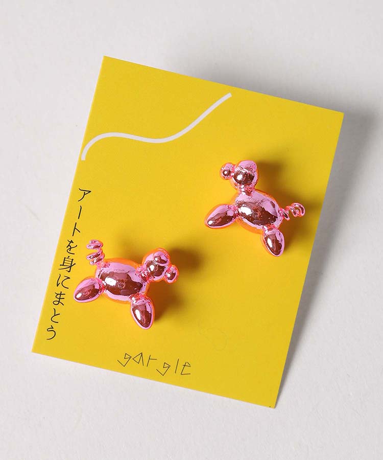 ≪SALE≫コブタのバルーンピアス