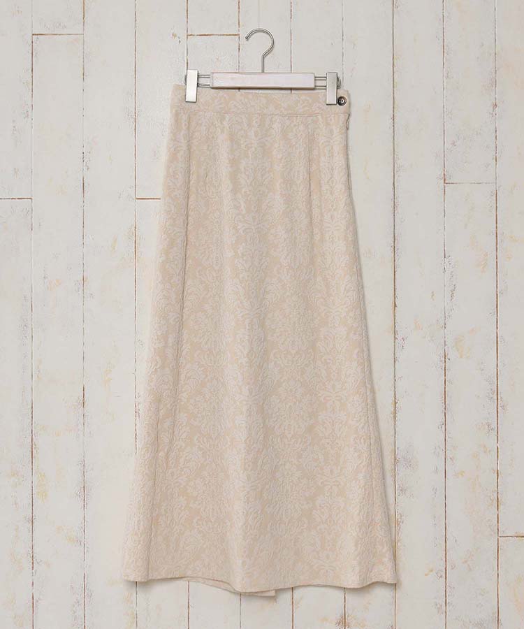 ≪SALE≫カットジャカードスカート