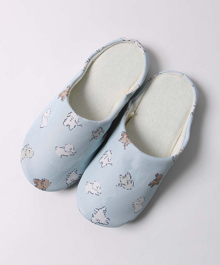 ≪SALE≫イヌ柄ルームシューズ