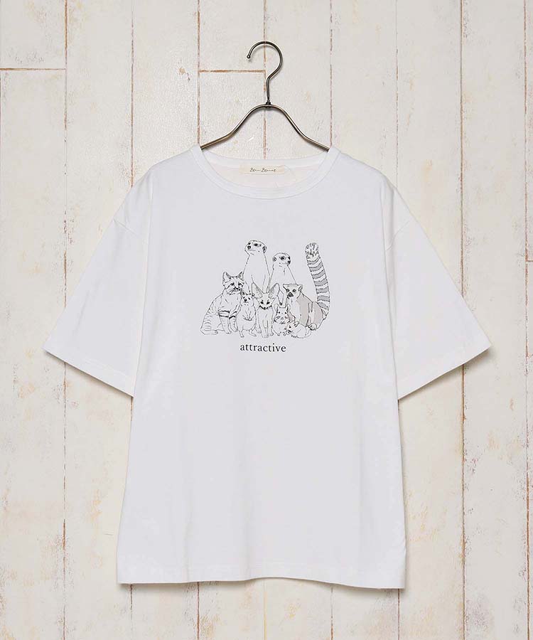 ≪OUTLET≫レアアニマルズTシャツ